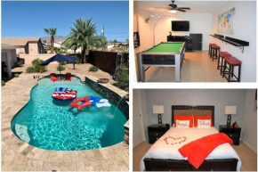Lake Havasu Private 3 Bedroom Pool Home with Game Room